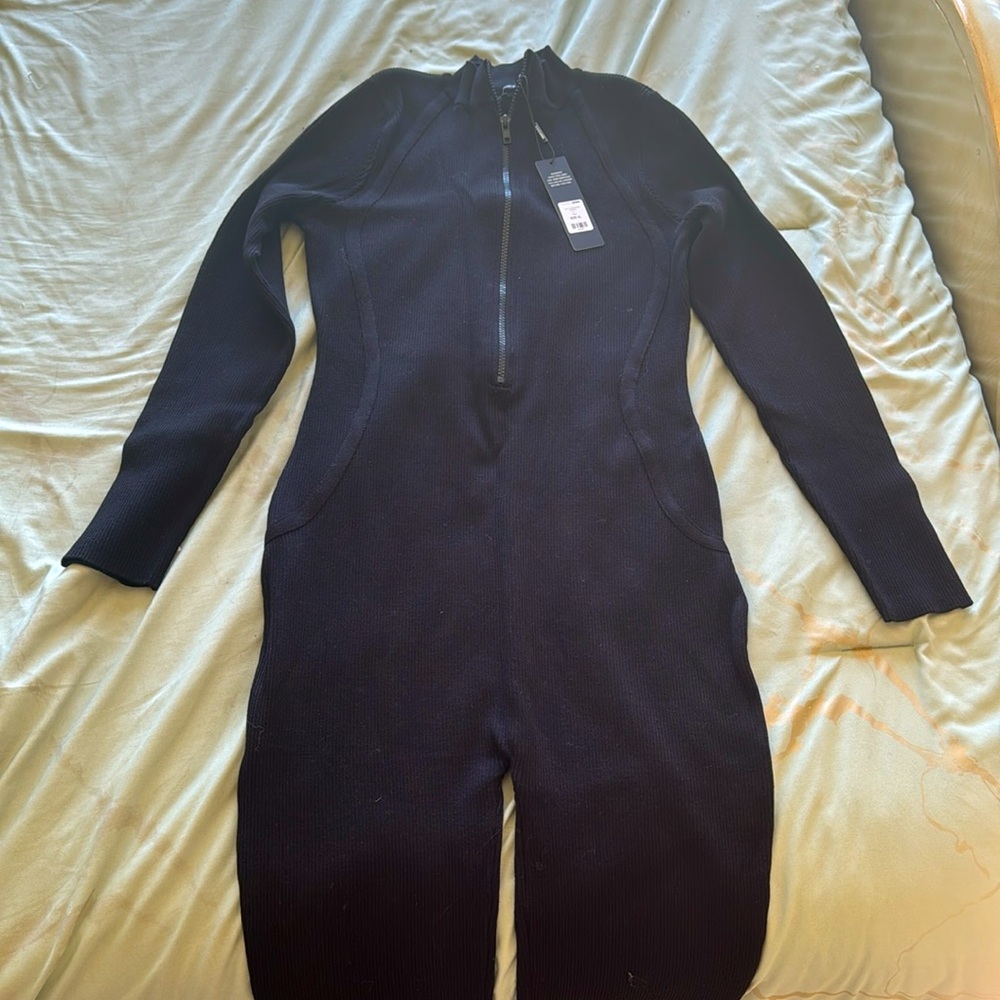 Fashion nova one piece long sleeve jumpsuit - brand new